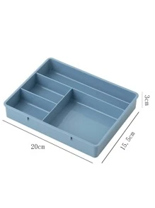 1 قطعة صندوق تخزين سطح المكتب بلون عشوائي عادي - متعدد الألوان - مشاهدة 3