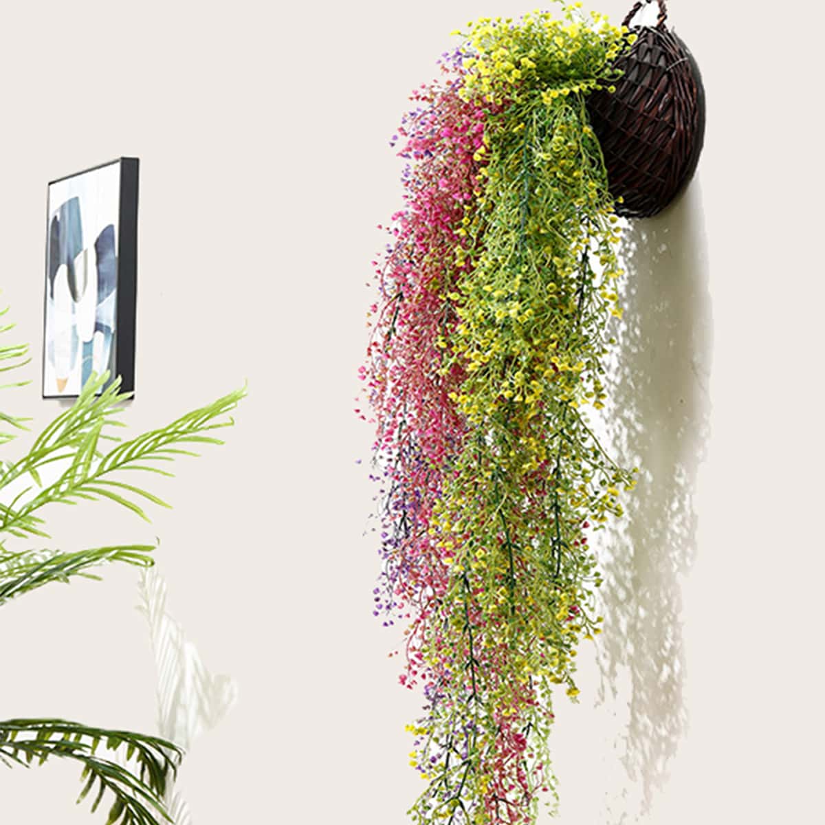 

1pc Random Artificial Vine, Multicolor