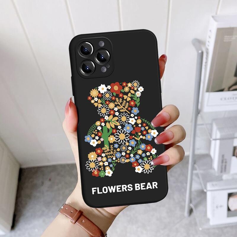 

Bear Pattern Phone Case, Multicolor