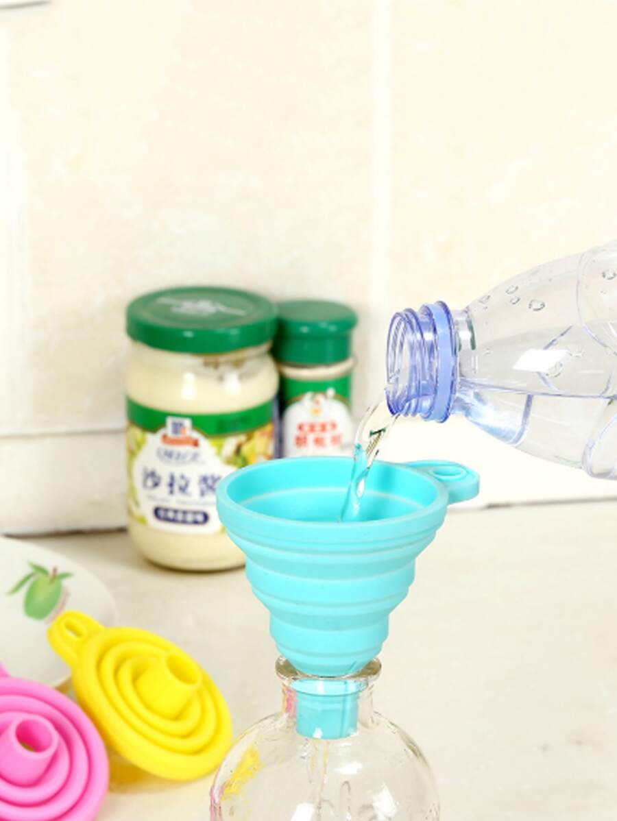 1入組可折疊隨機色漏斗 - 彩色 - 查看 1