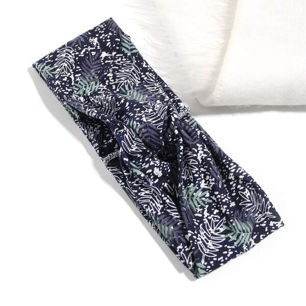 

Plant Pattern Hair Band, Multicolor