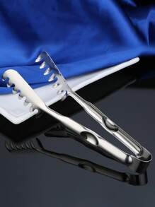 1 pieza Clip de acero inoxidable - Plateado - Ver 2