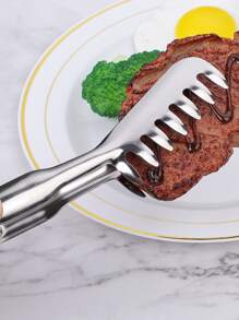 1 pieza Clip de acero inoxidable - Plateado - Ver 3