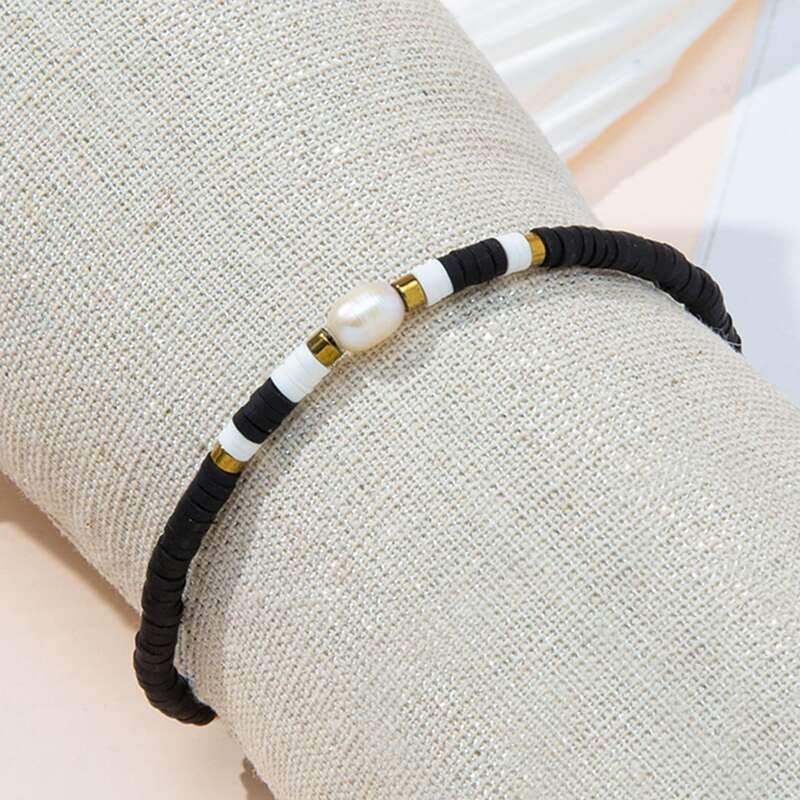 

Faux Pearl Decor Bracelet, Multicolor