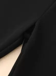 SHEIN Young Boy 1 szt. Modne, codzienne, jednokolorowe spodnie sportowe z elastyczną talią, jesień/zima