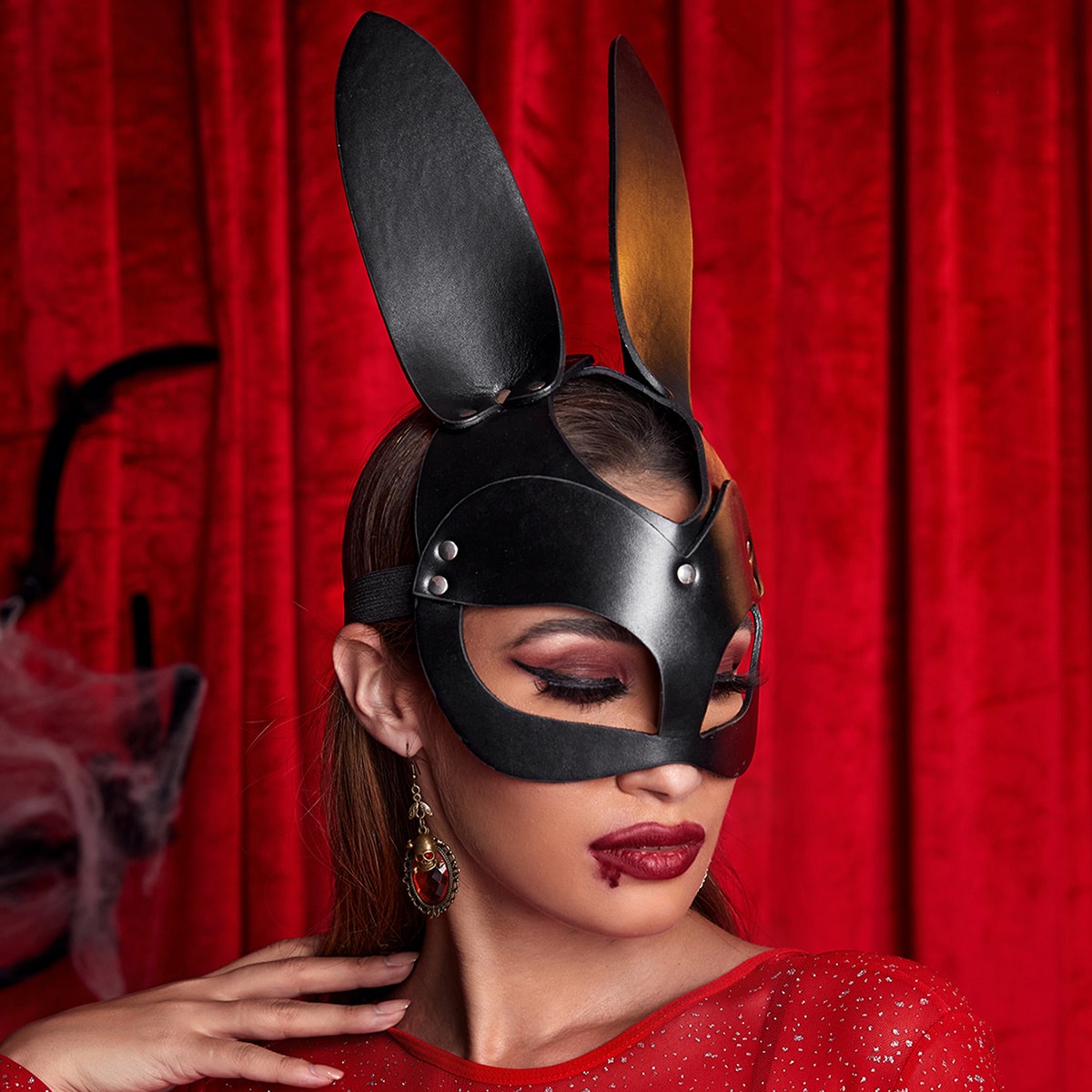 кроличье ухо Костюм Маска для глаз