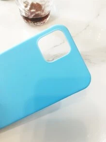 Vỏ điện thoại thông thường - Màu xanh nhạt - Xem 4