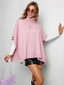 Áo len nữ màu trơn Giải trí - Màu Hồng baby - Xem 1