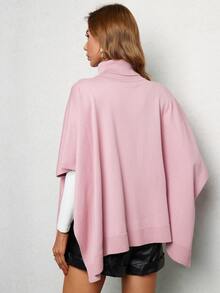 Áo len nữ màu trơn Giải trí - Màu Hồng baby - Xem 2