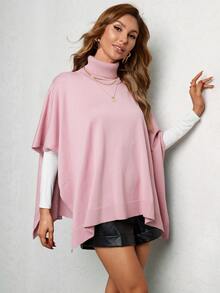 Áo len nữ màu trơn Giải trí - Màu Hồng baby - Xem 5