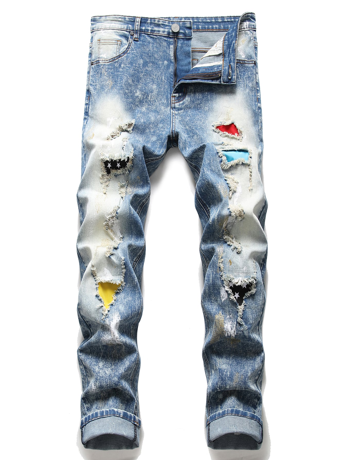 Men Ripped Skinny Jeans | SHEIN