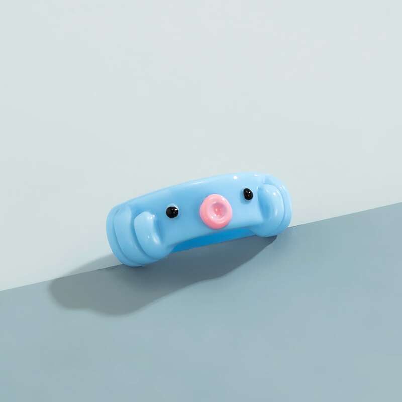 

Cartoon Decor Ring, Blue
