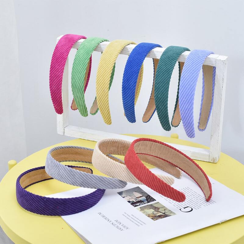 

3pcs Simple Random Color Headband, Multicolor