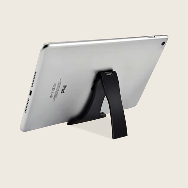 

1pc Solid Phone Holder, Black