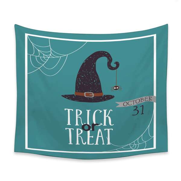 

Halloween Print Tapestry, Multicolor