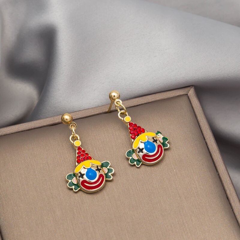 

Figure Drop Earrings, Multicolor