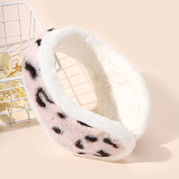 

Leopard Pattern Earmuffs, Multicolor