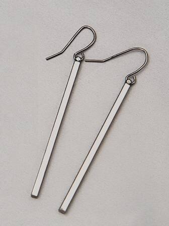 أقراط متدلي مزخرف هندسي