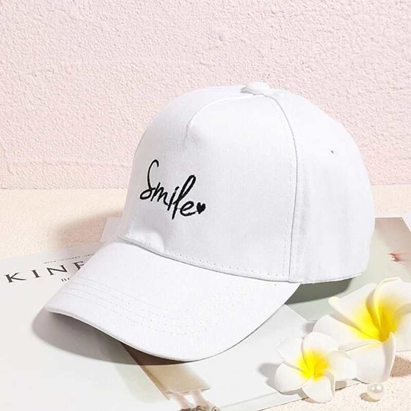 

Guys Letter Graphic Embroidery Baseball Cap, White