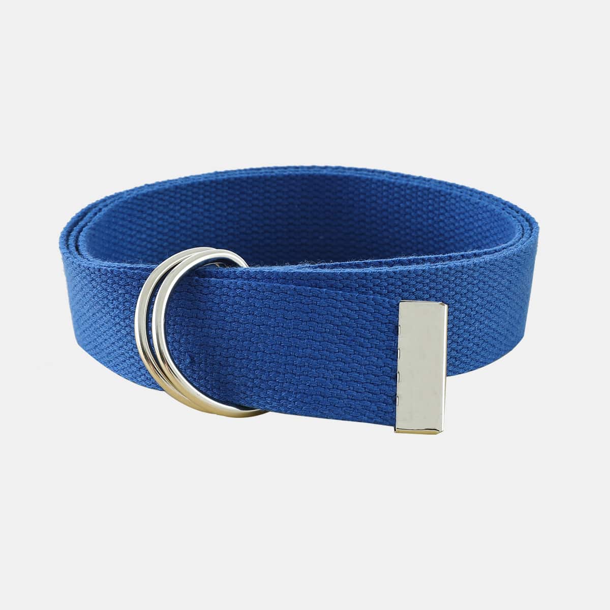 

1pc Solid Tape Belt, Blue