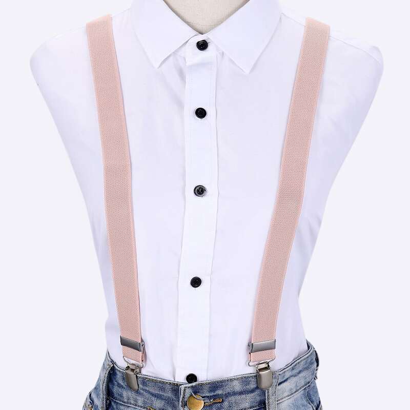 

Solid Suspender Belt, Pink