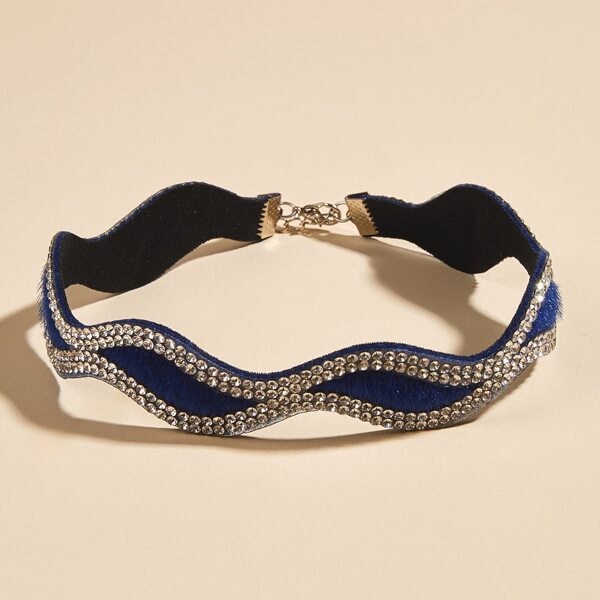 

Rhinestone Pet Necklace, Multicolor