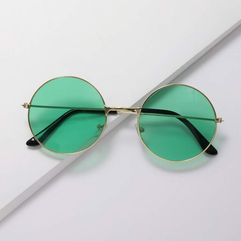 

Round Frame Tinted Lens Sunglasses