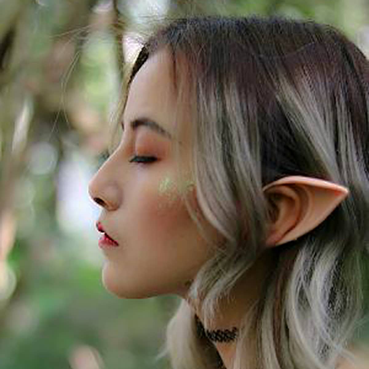 

2pcs Elf Design Ear Climber, Dusty pink