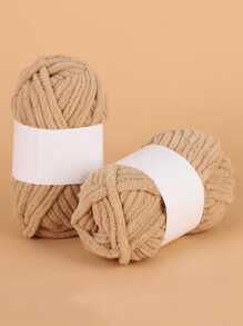 1束素色编织纱线