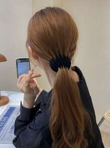 2 cái Kẹp Tóc Có Thể Điều Chỉnh Rắn - Nhiều màu - Xem 3