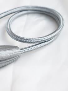 1入組扭結窗簾掛鉤 - 灰色 - 查看 8