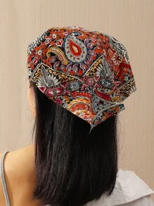 EMERY ROSE Paisley Print Headband