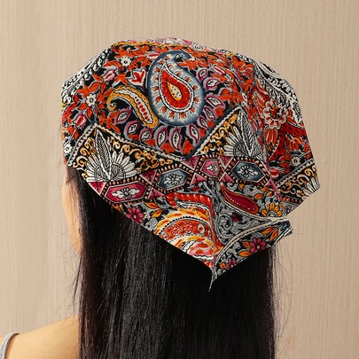 Paisley Print Headband