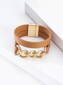 Chuỗi trang trí vòng tay - màu nâu - Xem 1