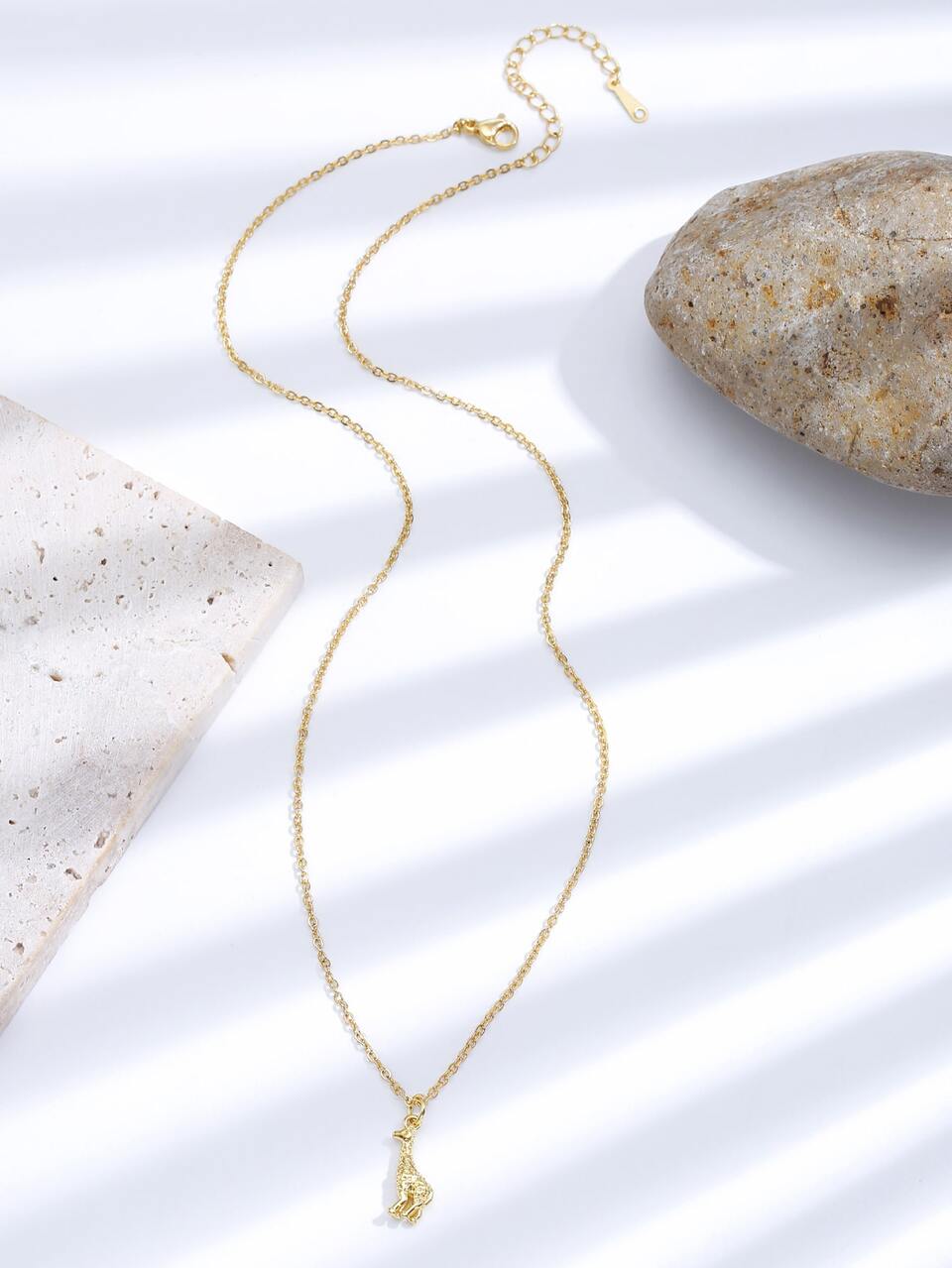 Giraffe Charm Necklace