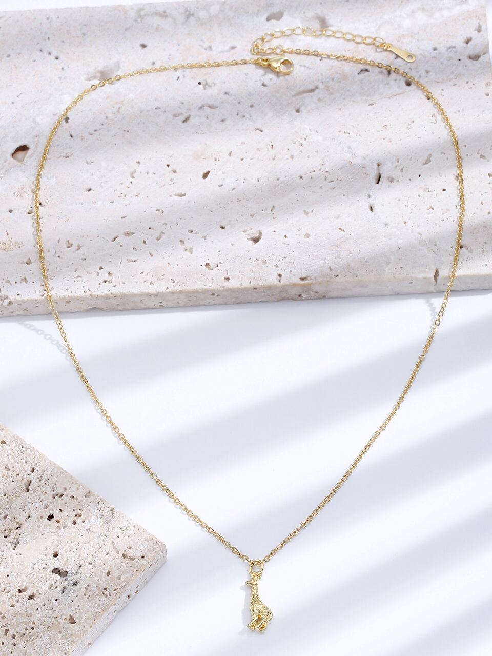 Giraffe Charm Necklace