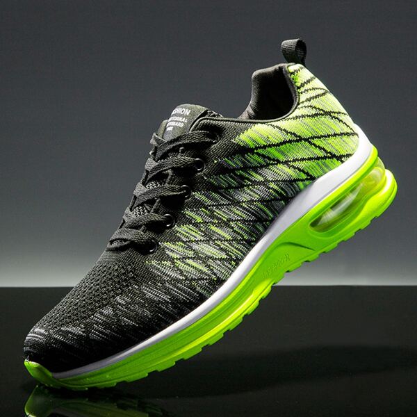 

Men Colorblock Air Cushion Design Running Shoes, Multicolor