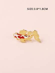 鯉魚裝飾胸針