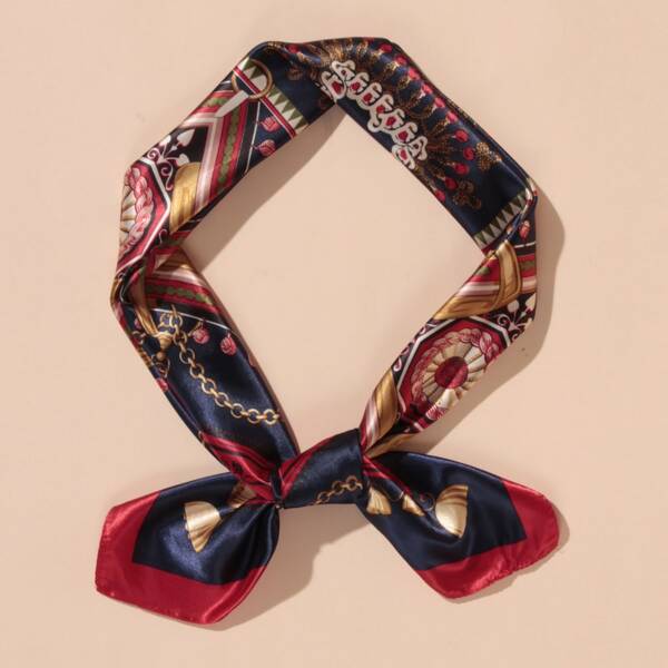 

Chain Print Bandana, Multicolor