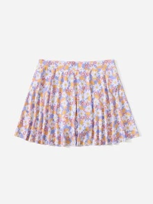 Plus Size Bikini Bottoms Bunga Lucu - MultiWarna - View 2