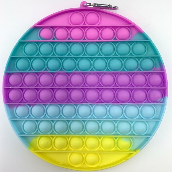 

Color Block Push Pop Bubble, Multicolor