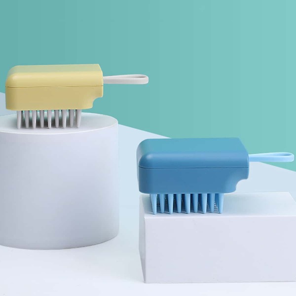 

1pc Plain Random Color Bath Brush, Multicolor