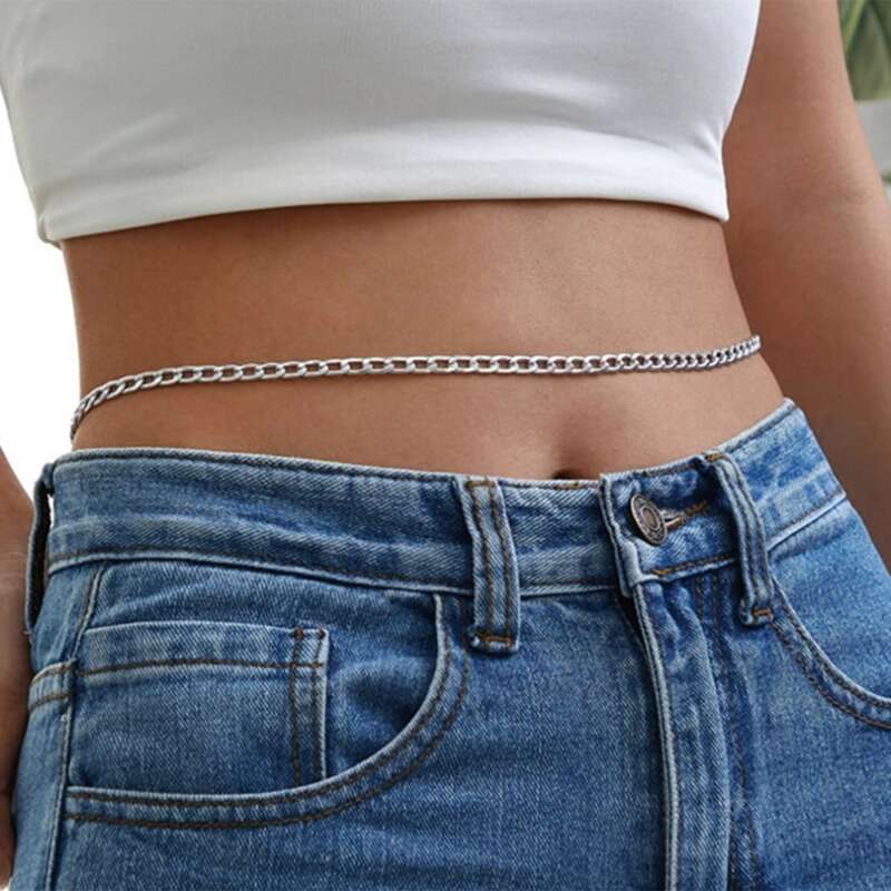 

Minimalist Waist Chain, Silver
