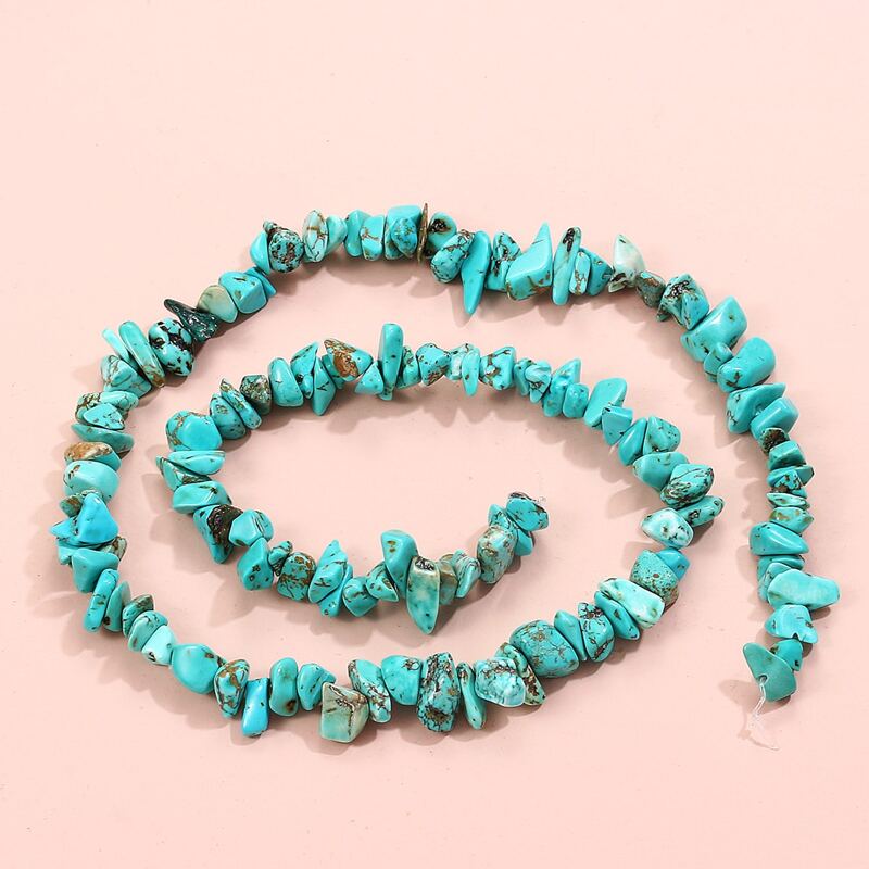 

129pcs Random Stone DIY Jewelry Accessory, Multicolor