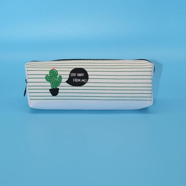 

Cactus Print Pencil Bag, Multicolor