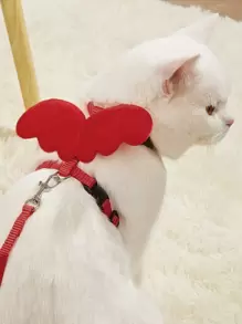 1 件装天使之翼宠物牵引绳，适用于狗狗、猫咪、小狗 - 彩色 - 查看 1