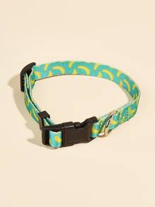 香蕉印花寵物項圈 - 彩色 - 查看 1