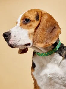 香蕉印花寵物項圈 - 彩色 - 查看 2