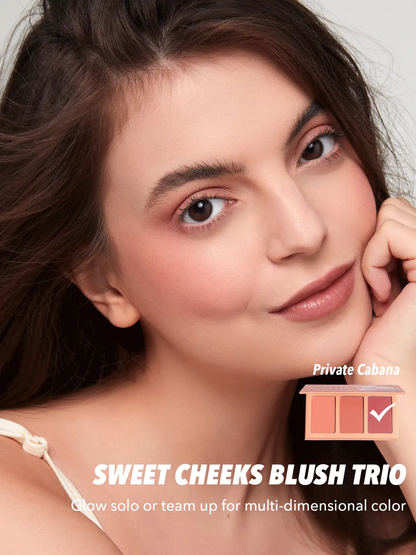SHEGLAM Sweet Cheeks Blush Trio-Private Cabana 三色粉狀腮紅盤 持久高顯色無毛孔啞光腮紅 全天腮紅 粉棕色玫瑰腮紅 品牌 美容 化妝 化妝品 適合女性與女孩 完美搭配夏季春季 Y2K 時尚 流行 生日 母親節禮物 假期 派對準備就緒 最佳顏色 - Private Cabana - 查看 4