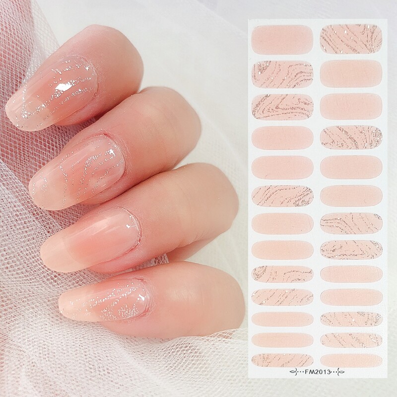 

26pcs Nail Art Sticker & 1pc Nail File, Multicolor